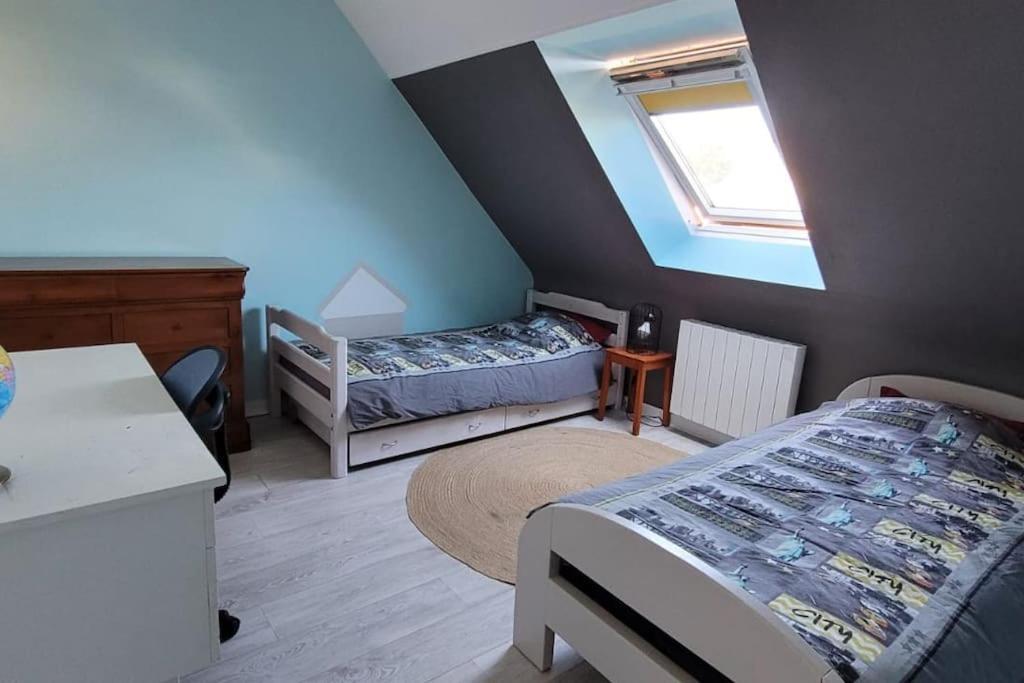 Maison 4 Chambres Pour 8 Personnes Dol-de-Bretagne Luaran gambar